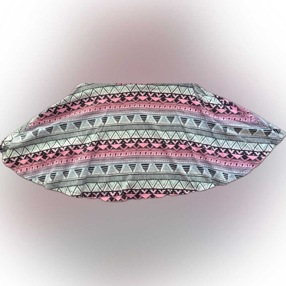 PINK Victoria's Secret Geometric Skater Skirt